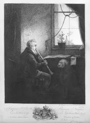 Duke Esterhazy Playing the Clarinet
